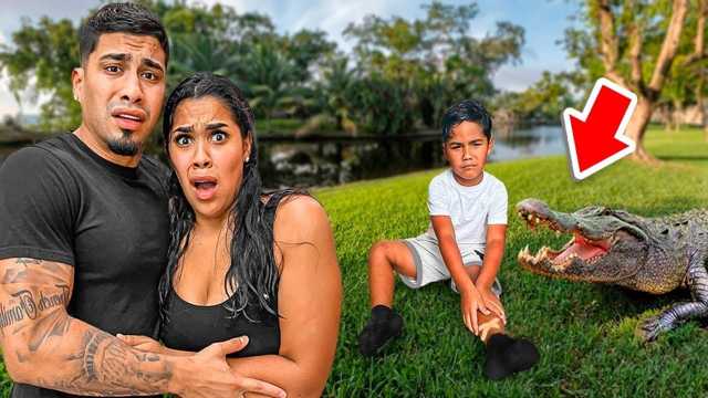 Kids Video: Zakyius was bitten by a crocodile img